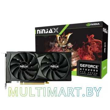 Видеокарта Sinotex Ninja GeForce RTX 2060 6GB GDDR6 (NH206FG66S)